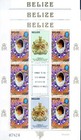 Belize  1982 Royal Family  2 Sets   3 Mini Sheets   Sheet 