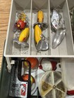 Vintage Fishing Lures With Plano Tackle Box