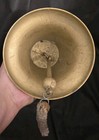 Vintage Solid Brass Nautical Ship Bell Wall Mount Rope Clapper Maritime