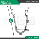 Weeks Eye Speculum 3    Fenestrated Wire Blades Ophthalmology Surgical German Gr