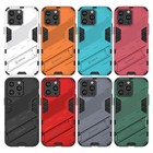 Armor Stand Rugged Case Shockproof Phone Cover For Iphone 15 16 17 Pro Max 14 13