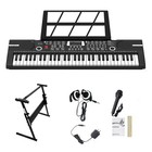 61 Key Electronic Keyboard Piano Stand   Headphone microphone  Beginners Set