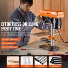 8 In Benchtop Drill Press Tabletop Drilling Machine 750-3200rpm Adjustable