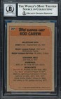 Rod Carew Auto 1983 Topps Super Veteran Card 201 Cal Angels Sig 10 Beckett
