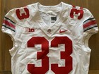 Ohio State Buckeyes Team Issued   Game Worn  Football Jersey  33