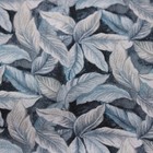 Eton Nwt 100  Silk Pocket Square In Shades Of Blue Botanical Print Made In Italy