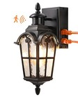 Edishine Motion Sensor Outdoor Lights  Porch Light With Gfci Outlet dusk To Dawn