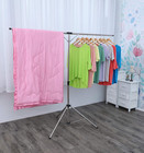 Foldable Portable Space Saving Clothes Drying Rack  Heavy Duty Stainless Steel L