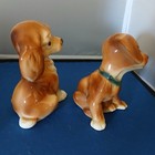 Royal Copley Dog Figurine Set Vintage