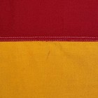 Vintage Sewn Cotton German Flag Germany Tricolor Cloth Textile Art Decor