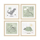  Framed Nursery Wall Decor  10x10 Inch Cute Baby Wall Art Room Decor For Kids  