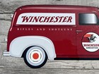 18 Inch Winchester Rifles Ammunition Chevrolet Delivery Truck Die Cut Sign