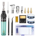 Portable Gas Soldering Iron Pen Electric Torch Gun Butane Ignite Welding Tools