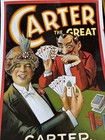 Vintage Carter The Great Otis  Litho 4628     M Poster 22   x14     -excellent