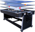 Triad 7-foot 3-in-1 Multi-game Swivel Billiard pool Table     Pool  Table Tennis  