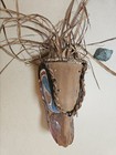 Salish Bear Mask By C m t  2005 Cedar   Copper W hair Braid