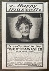 Whirlpool Ancestor Nineteen Hundred Co ball-bearing Washer Antique 1900 Print Ad