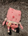 Ty Beanie Babies Spongebob Pinkpants 8  Plush Rare