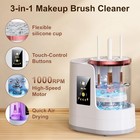 Electric Makeup Brush Cleaner 3-in-1 Automatic Brush Cleaning   Drying Machin   