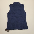  310 New Kjus Maven Vest Golf Women s Large L Sz 40 Atlanta Blue Full Zip Nwt