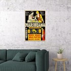 641290 Marijuana 1930s Smoking Reefer Madness Wall Art Print Poster
