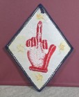 New Vintage 1st Marine Division  vietnam  Middle Finger Up 5 Star Sew-on Patch