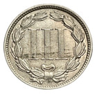 1881 3 Cent Nickel Choice Au 