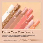Nude Daily - Azure Beauty 17pc Nail Dip Powder Manicure Starter Kit 8 Colors
