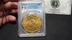 1915-s Pan-pac Octagonal Gold  50 Pcgs Ms 64