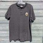 Vintage Hamilton Tiger Cats Cfl Football Polo Shirt Golf Button Black