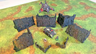 Scenery    Terrain - 12 Pcs - Infected Ruins - Perfect For Warhammer 40k fantasy