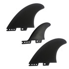 For Fcs2 Compatible Dual Tab Keel Fins Set High Performance Surfboard Fins