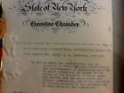 Nelson Rockefeller Signed Document As Governor And Pen