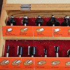 Woodworking Edge Profile Router Bit Set Roman Ogee Roundover Cove Straight
