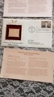 22kt Gold Replica Stamps First Day Covers Pioneers Of Communication Feb 22 1996