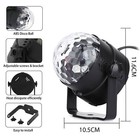 Magic Disco Ball Light Led Stage Lights Rgb Rotating Light Sound Activated Lamp