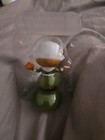 Solar Dancing Thanksgiving Autumn Fall Pilgrim Girl Bobble Head Sun Catcher New