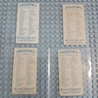 N87 Duke Cigarettes  Shadows  1889  X4 Lot Rare