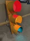Rare -  Authentic Eagle 12  Traffic Light Old  Bulb Type With Bubble Lens   5