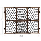 Evenflo Position   Lock Baby Gate Pressure-mounted Farmhouse Collection