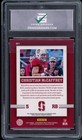 2017 Panini Contenders Dp  7 Christian Mccaffrey Graded 10 Gem Mint Rookie Card