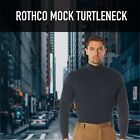 Rothco Turtleneck Warm High Collar Neck Uniform Long Sleeve Mock Shirt Sweater
