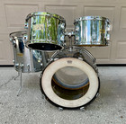 Part 2 - 1970s Fibes Chrome - 2 Of 4 Piece Drum Set