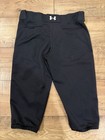 Canes Baseball Under Armour Knickers Yxl Youth Extra Large L Black Gold Stripe