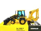Caterpillar Cat 436c It Backhoe Loader With Cab - Nzg 1 50 Scale Model  429 New