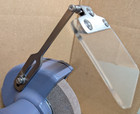 Adjustable 7in Bench Grinder Eye Shield Kit  baldor   Others 