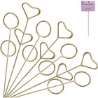 40pcs Floral Pick Card Holder Photo Memo Holder Flower Arrangement Wedding Party