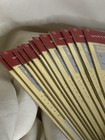 Nib-bulk - 12 Pack Of 50 Count  Peel-and-stick Christmas Gift Tags  Gold 