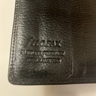 Vtg Filofax Slimline Finsbury Leather Personal Organizer Black 6 Ring Binder
