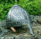 Viking Helmet 18ga Sca Larp Medieval Viking Norman Nasal Helmet Knight Replica